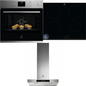 Set domácích spotřebičů ELECTROLUX KODGH70TX + ELECTROLUX LIR60433B + ELECTROLUX LFT426X