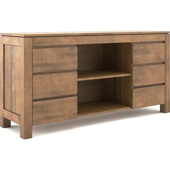 Komoda Buková komoda ONTARIO Mang Barevné provedení: Dub světlý