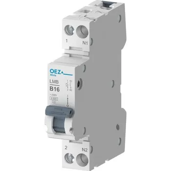 Elektroinstalační materiál OEZ:46564 Jistič LMB-40C-1N