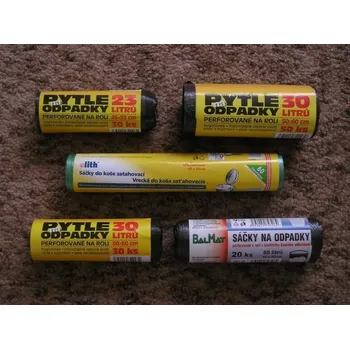 Odpadkový koš Sáčky odp. 30l-50ks-50x60cm, černé