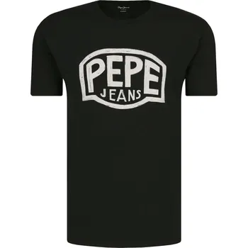 Pánské tričko Pepe Jeans London Tričko EARNEST | Barva:černý | Velikost:M