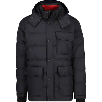 Tommy Hilfiger Bunda TOMMY DOWN HOODED BO | Barva:černý | Velikost:XXL