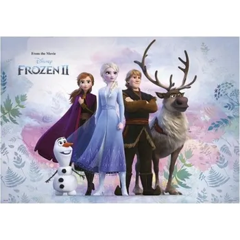Stolní podložka Podložka LEDOVÉ KRÁLOVSTVÍ FROZEN laminovaná > varianta 002-3