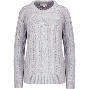 Dámský svetr Michael Kors Svetr Cabled Mockeck | Barva:popelavě šedý | Velikost:S