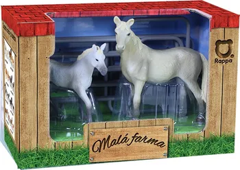 Figurka Rappa Malá farma kůň a hříbě s ohradou
