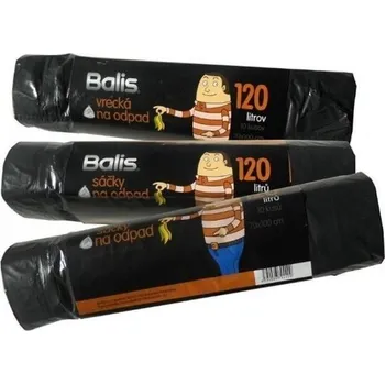 Odpadkový koš Sáčky odp.120l-10ks-zatahovací, 70x110cm, 30mic