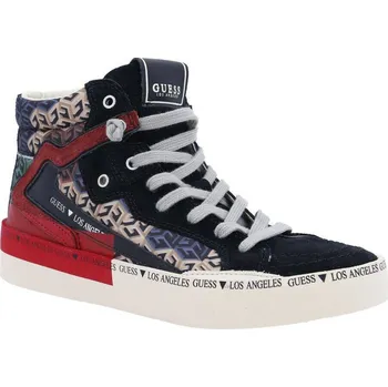 Pánská obuv Guess Tenisky LODI MID s přídavkem kůže | Barva:pestrobarevná | Velikost:41