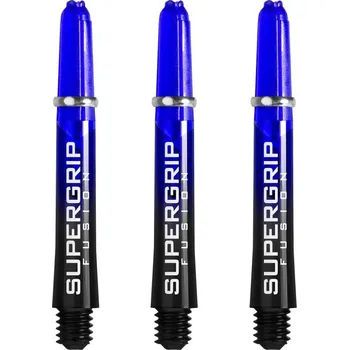 Příslušenství pro šipky Násadky Harrows Supergrip Fusion Blue Short