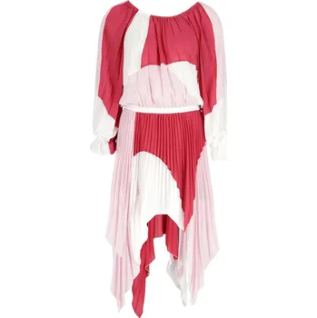 Dámské šaty Just Cavalli Šaty | Barva:malinově růzový | Velikost:38