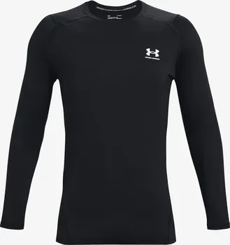 Pánské tričko Under Armour HG Armour Fitted LS Blk 1361506-001 XL 