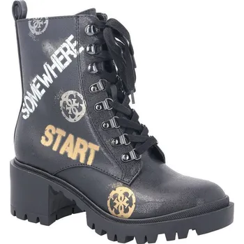 Dámské holínky Guess Kotníkové boty MARVEM | Barva:černý | Velikost:35