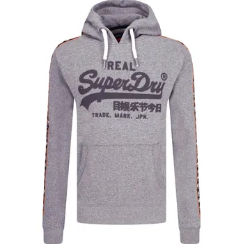 Pánská mikina Superdry Mikina VINTAGE LOGO REPEAT | Barva:šedý | Velikost:XXL