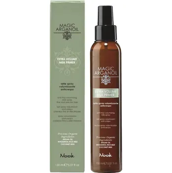 Stylingový přípravek Nook Magic Argan Oil Extra Volume Milk Primer - mléko ve spreji, 150 ml