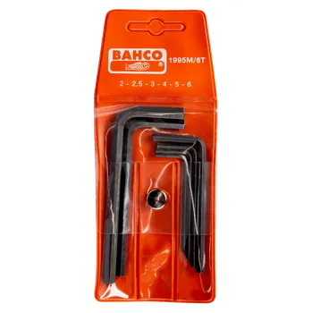 Šroubovák Sada imbusů BAHCO 1995M/6T