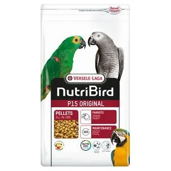 Krmivo pro ptáka Versele-Laga Nutribird P15 Original pro papoušky 3kg
