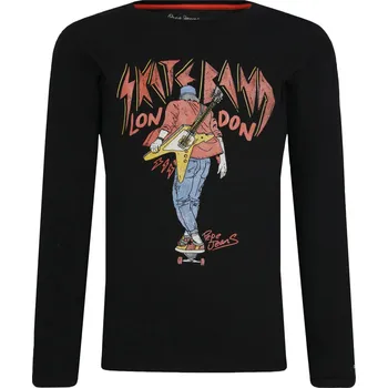 Pepe Jeans London Tričko s dlouhým rukávem MARTIN | Barva:černý | Velikost:176