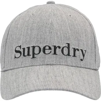 Kšiltovka Superdry Kšiltovka EMBROIDERY | Barva:šedý | Velikost:OS