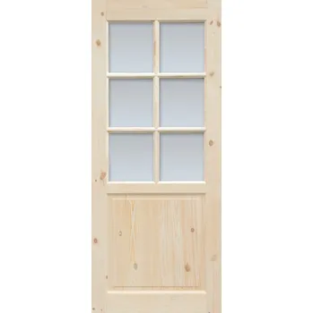 Interiérové dveře Posuvné Interiérové dveře Radex NORMANDIA 6S Šířka dveří: 70 cm