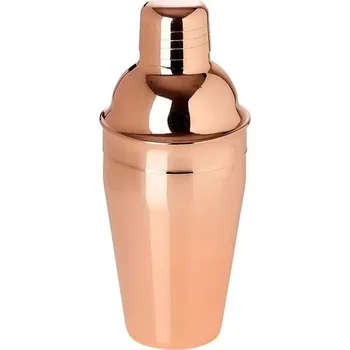 Koktejlový šejkr Cobbler Deluxe v měděném provedení 550ml
