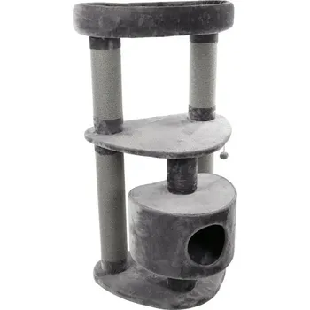 Škrabadlo FLAMINGO Cory šedé 80x71x144cm