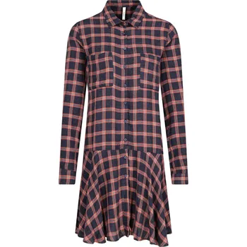 Dámské šaty Pepe Jeans London Šaty Elvira | Barva:červený | Velikost:XS