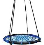 Teddies houpací kruh s provazovou výplní 80 cm - Modrý