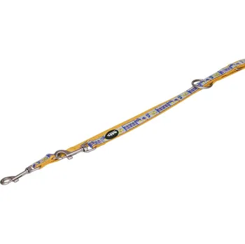 Vodítko pro psa Nobby STYLE vodítko přepínací oranžové nylon XS-S 2m 15mm