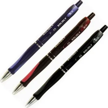 Kuličkové pero Solidly mix barev 192408