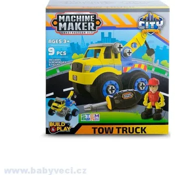 ostatní stavebnice šroubovací auto city service machine maker > varianta odtahovka