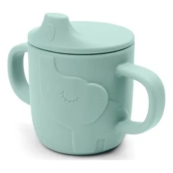 Done by Deer Peekaboo hrneček s pítkem Elphee - Modrý