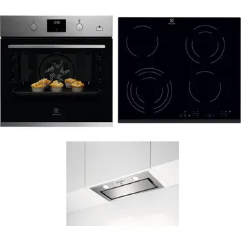 Set domácích spotřebičů ELECTROLUX KODGH70TX + ELECTROLUX EHF6343FOK + ELECTROLUX LFG716X
