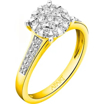 Prsten Zlatý prsten s brilianty - 0,39 ct - ryzost 585 - 151.322