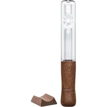 Skleněno-dřevěná dýmka Marley Natural Steamroller
