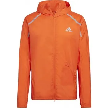 Běžecké oblečení Adidas Pánská bunda Marathon Semi Impact Orange HL6508 - oranžová - M Adidas HL6508