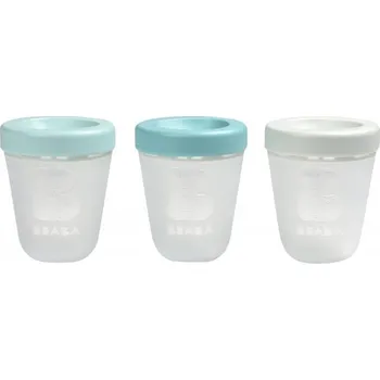 dětská jídelní sada BÉABA Kelímky na jídlo silikonové Jungle