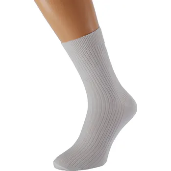 Dámské ponožky Zdravotní ponožky bez lemu LUKÁŠ KUKS Bílé, EUR 41-42 (UK 7-8)