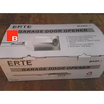 Garážová vrata ERTE 4015-1000 Nm stropní pohon pro garážová vrata do plochy vrat 15 m2 WIFI ovládání přes aplikaci sada vč 2 ks dálkových ovladačů /VÝMĚNNÝ DÍL/HLAVA POHONU / Barva: stříbrná,