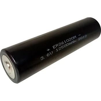 Článková baterie ER261020M Baterie lithiová, 3,6V / 12500mAh, nenabíjecí, prům.26x102mm