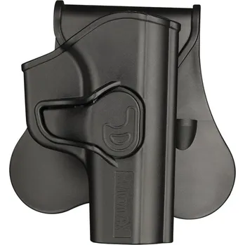 Sportovní střelba Amomax Opaskové polymerové pouzdro pro pistole Makarov PM - černé