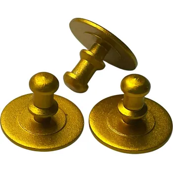 Příslušenství k chytrým hodinkám Zapínací Cvoček pro Mi band kovový zlatý