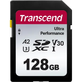 Paměťová karta Transcend SDXC 340S 128GB Class 10 UHS-I U3 A2 V30