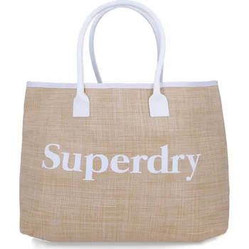 Superdry Kabelka shopper DARCY | Barva:béžový | Velikost:OS