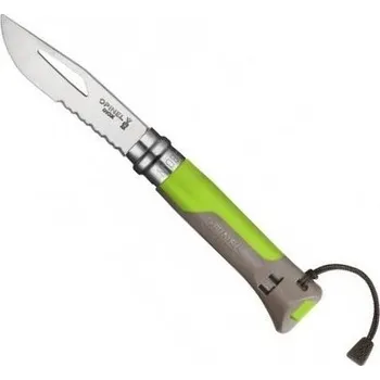 Zavírací nůž VRI N°08 Inox Outdoor Green 8,5 cm zelený - Opinel (Kapesní Nůž Opinel VRI N°08 Inox Outdoor, zelený - Opinel)
