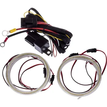 Přední světlomet Angel Eyes kroužky BMW 3 E46 coupe 98-03