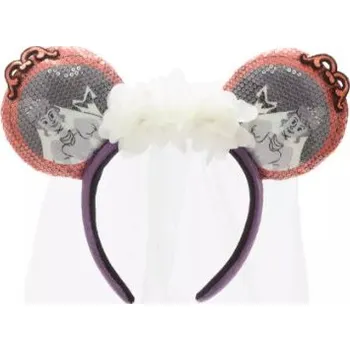 Karnevalový doplněk Minnie Mouse nevěsta Čelenka (rozlučka se svobodou )