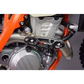 Motor pro motocykl SCAR RACING UNIVERZÁLNÍ CARON KRYT POTRUBÍ VÝFUKU 4T