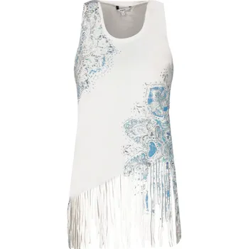 Dámské tričko Desigual Halenka FLECOS | Barva:bílý | Velikost:S