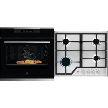 Set domácích spotřebičů ELECTROLUX KOBCS31X + ELECTROLUX KGS6426SX