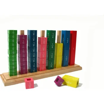 Výuková hračka Moyo Montessori Zlomková věž