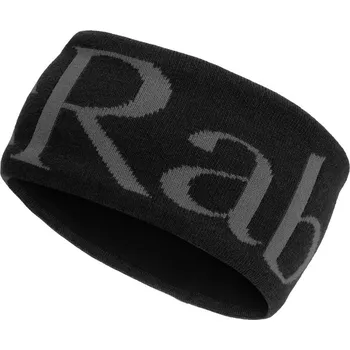Čelenka Rab Rab Knitted Logo Headband anthracite/ANT čelenka